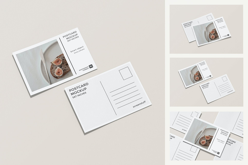 Blank Mailable Postcards - One Jade Lane - Blank Postcards 4x6 Heavy Duty 14pt Blank Postcards for Printing with Mailing Side for Mailing (50ct), Whit
